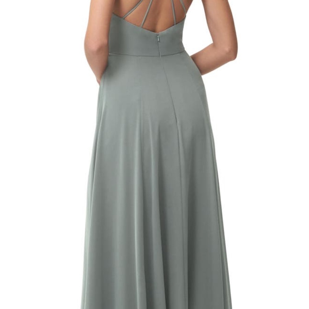 Jenny Yoo Kayla bridesmaid dress, Denmark blue, size 6 - Picture 2 of 4